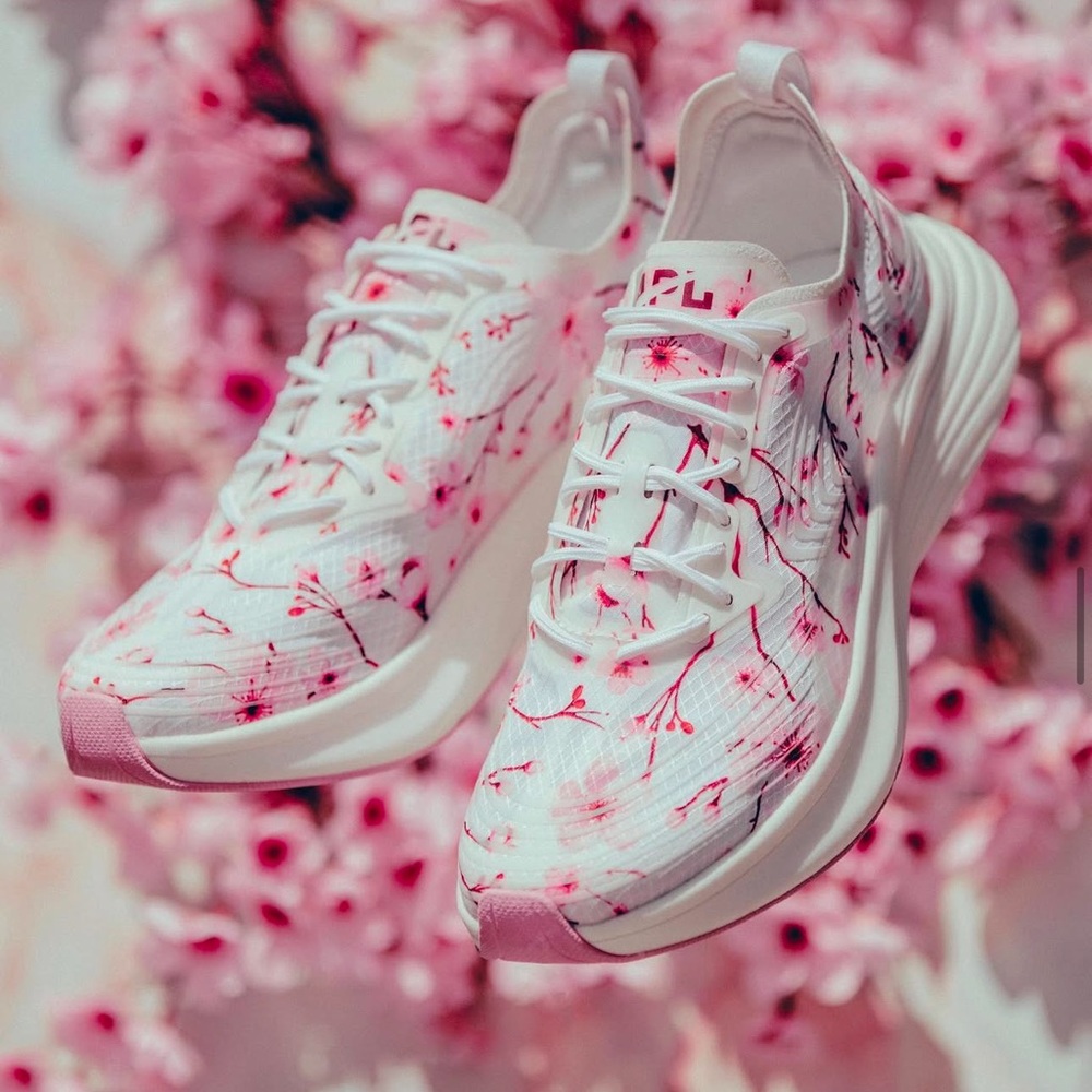 Limited edition Japanese Cherry Blossom APL shoes